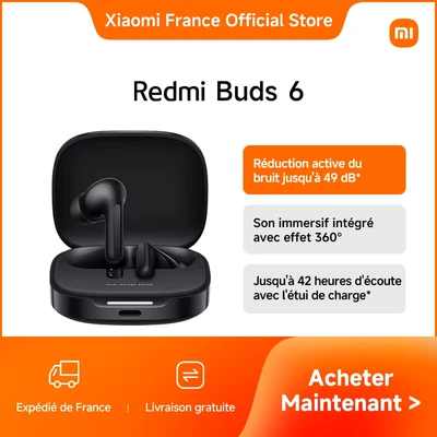 Image de Redmi Buds 6 Noir