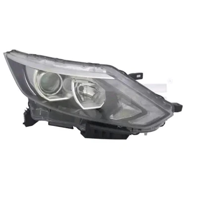 Image de TYC 20 14680 06 2 Phares gauche H7, H11, LED pour circulation à droite avec LED, moteur électrique NISSAN: Qashqai