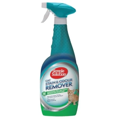 Image de Simple Solution Cat Stain and Odour Remover nettoyant enzymatique avec Pouvoir Pro bactérien 750ml