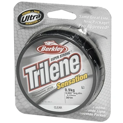 Image de Berkley Trilene Sensation 0.18 mm 300 m Nylon Ligne de Pêche Monofilament Fil Mer Eau Douce Spinning Carnassiers