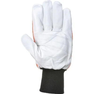 Image de Portwest Gant bûcheron protection tronçonneuse (classe 0), Couleur: Orange, Taille: L, A290ORRL