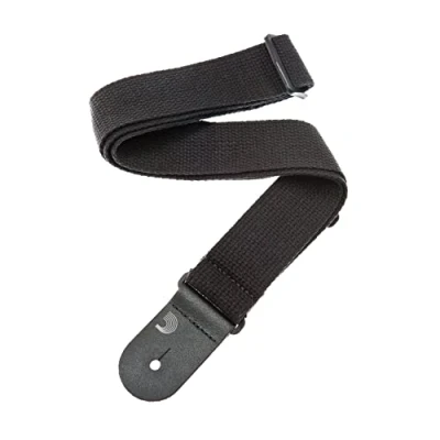 Image de Planet Waves 50CT00 Sangle de guitare en coton Noir