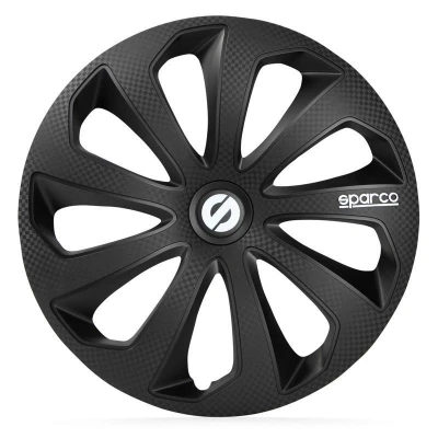 Image de SPARCO Sicilia SPC1474BKC Enjoliveurs 14Pouce noir, carbone