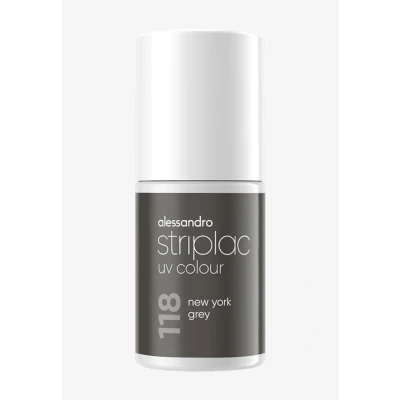 Image de alessandro Striplac UV Colour Vernis à ongles, Taille: 6.5 ml, New york grey