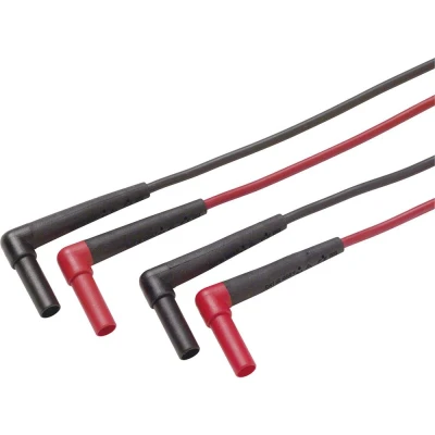 Image de Set de cordons mesure sécurité FLUKE 2003616 1.5 m Banane mâle 4 mm Noir, Rouge