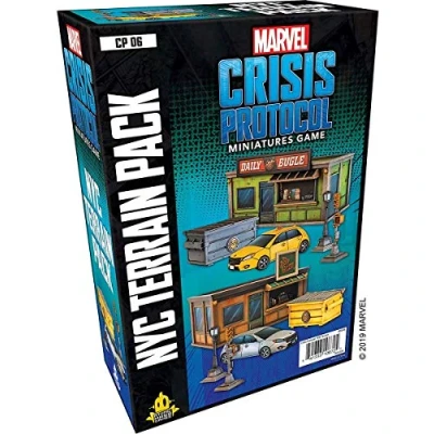 Image de Atomic Mass Games , Marvel Crisis Protocol: Terrain Expansion: NYC Miniatures Game Ages 10+ 2+ Players 45 Minutes Playing Time