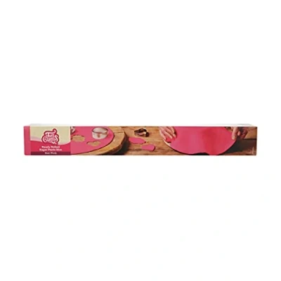 Image de FunCakes Pâte à Sucre Étalée Hot Pink Sans gluten 36 cm de rond et 3 mm d&#039;épaisseur 430 g
