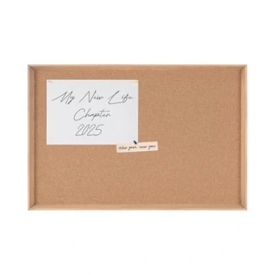 Image de Bi Office Tableau d&#039;affichage en liège Inversa, surface liège, cadre bois de pin, 60 x 45 cm