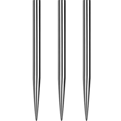 Image de Mission Darts Glide Pointes de fléchettes à pointe en acier rechange lisses et unies, 36 mm, argent (#_1xX2428)