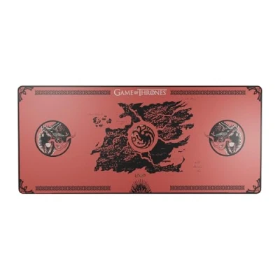 Image de Lexip HBO Game of Thrones Tapis de souris jeu Noir, Rouge Neuf