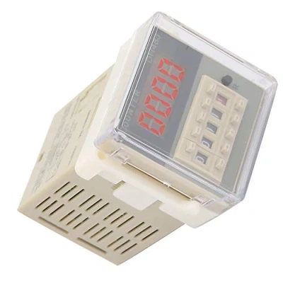 Image de O111ROM DH48J 8A Compteur électronique numérique à 8 broches LCD, relais de temps retard 0 999900, pour télécommande, Communication, contrôle automatique(24VAC/DC)