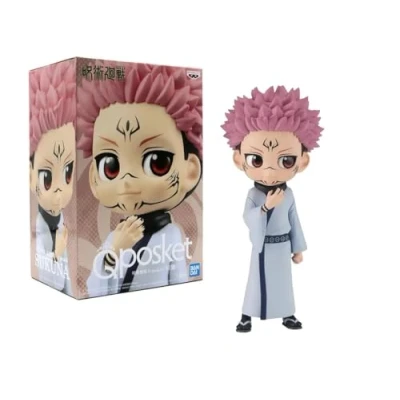Image de Banpresto Figure Q Posket Sukuna Jujutsu Kaisen (Ver.B) 14 cm BP18728 Multicolore