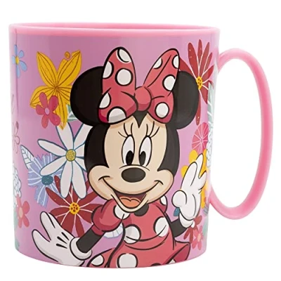 Image de TASSE EN PLASTIQUE DE 390 ML SANS BPA, PASSANT AU MICRO ONDES MINNIE MOUSE SPRING LOOK