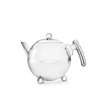 Image de Bredemeijer 1303CH Duet Bella Rond Théière Acier Inoxydable Poignée Chromé 0,75 L