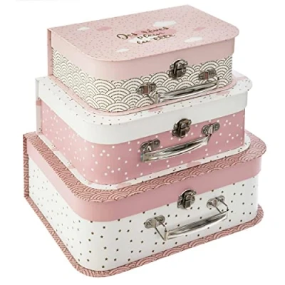 Image de Atmosphera Set de 3 valisettes Enfant Douceur