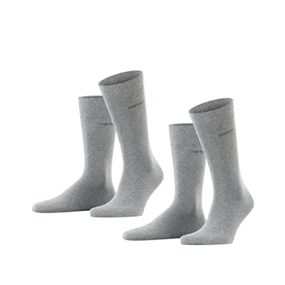 Image de Esprit Basic Uni 2 Pack Hommes light greymel. (3390) 43 46