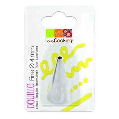 Image de ScrapCooking Douille en Inox Fine 0,4 x 1,3 H3,5 cm 1818