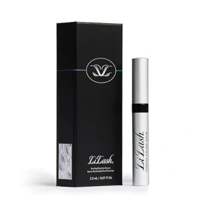 Image de LiLash cils purifiés Sérum formulé par un médecin pour des plus volumineux et longs Rehausseur de naturel sans danger les yeux sensibles Approvisionnement 90 jours (2 ml)