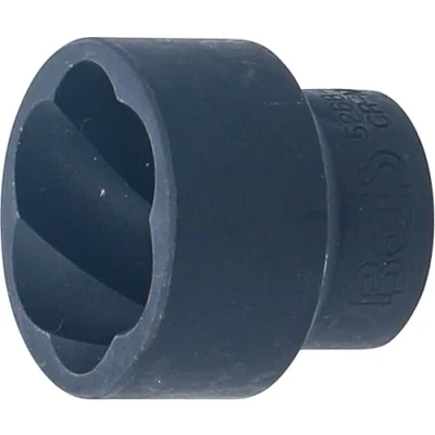 Image de BGS 5268 27 Douille spiralée/extracteur de vis, Noir, 12,5 mm (1/2&quot;),