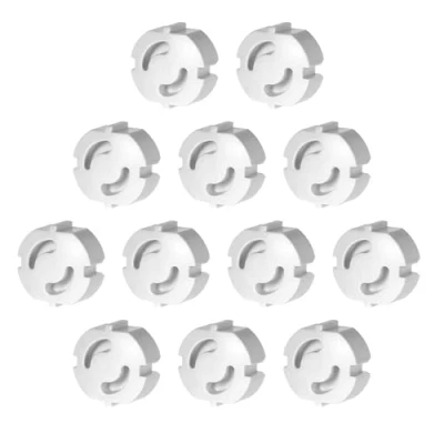 Image de Offgridtec 007310 sécurité enfant pour prise de courant, enfichable Lot 12 Blanc