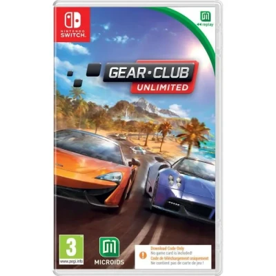 Image de Gear Club : Unlimited (Code in a Box) (SWITCH)