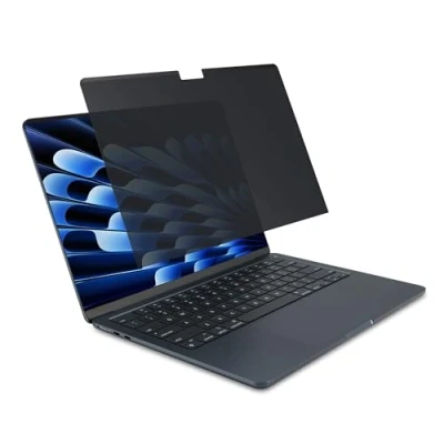 Image de Kensington MagPro Elite Filtre de Confidentialité Magnétique Conçu Exclusivement pour MacBook Air 15&#039;&#039; (M2, 2023), Protection Amovible, Anti Lumière Bleue &amp; Reflets (K58306WW)