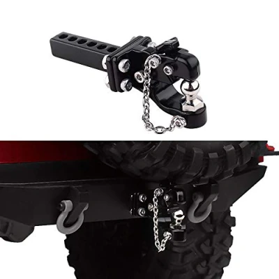Image de INJORA RC Remorque Attelage Trailer Hook Tow Accessoire pour 1:10 Crawler Traxxas TRX4 Axial SCX10 90046