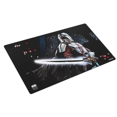 Image de Asmodee Star Wars : Unlimited Mandalorian PREMIÈRE Game Mat 61 x 35 cm Anti Slip