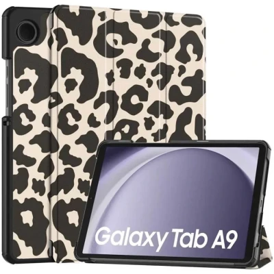 Image de imoshion Coque tablette Design pour Samsung Galaxy Tab A9 8.7 pouces Leopard Neuf