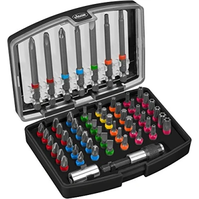 Image de VIGOR V5020 Kit, caisse / encastrement tournevis (bits) 57