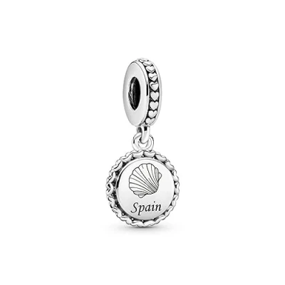 Image de PANDORA Pendentif breloque Espagne 792018C00_E027 femme argent