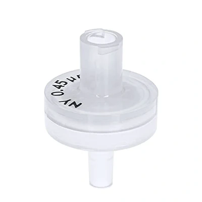 Image de GVS Filter Technology, Filtre Seringue, ABLUO, 13mm, Membrane NY, 0.45µm, Chambre PP, 100/pc