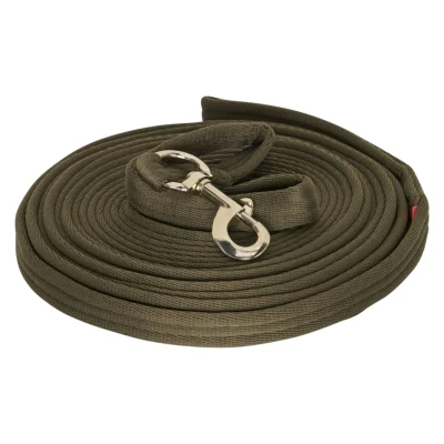 Image de Imperial Riding Longe Soft Cushion Web Extra Olive Vert One Size