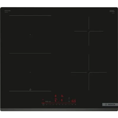 Image de Bosch PVS63KHC1E Plaque de cuisson induction Série 6 4 foyers 60 cm Noir sans cadre