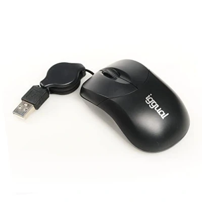 Image de Souris Optique Retractable Iggual Tech 800DPi