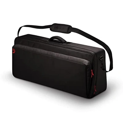 Image de D&#039;Addario Guitar Pedal Board Case Backline Pedalboard Transporter Carry pour XPND 2 Boards à deux rangées Sangle de transport rembourrée et séparateurs