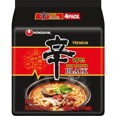 Image de NONG SHIM Instant Noodles, Shin Ramyun Black 1 x 520g