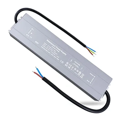 Image de REYLAX Transformateur 220V 12V 150W Imperméable Alimentation LED Transfo Entrée 100 260V AC Sortie DC 12.5A Driver Tension Constante étanche IP67 Adaptateur Basse pour Bande