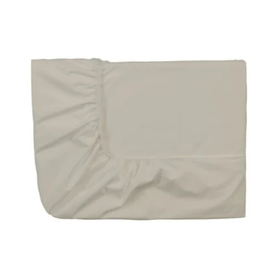 Image de Essix Drap Housse Royal Line Percale de Coton Lin 160 x 200 cm