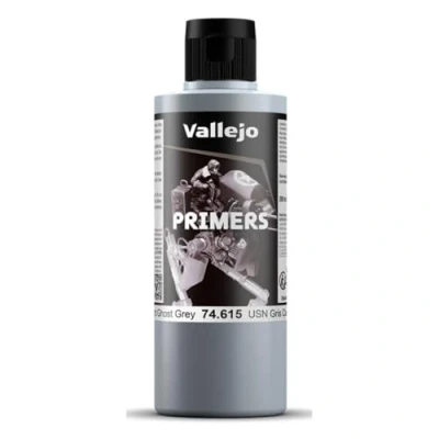 Image de Vallejo Model Color Apprêt polyuréthane 200 ml USN Light Ghost Grey