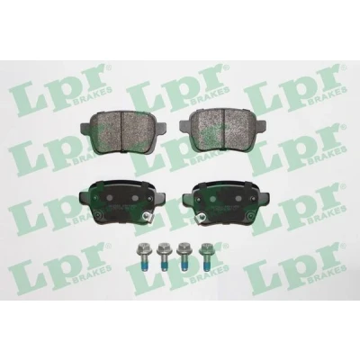 Image de LPR 05P1959 Jeu de plaquettes frein avec vis/boulons OPEL: Corsa E 3/5 portes, Adam, VAUXHALL: Mk4