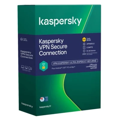 Image de Kaspersky VPN Secure connection 5 Postes/1 An