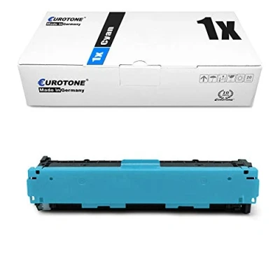 Image de 1x Müller Printware Remanufactured Toner pour HP Color Laserjet CP 1210 1213 1214 1215 1216 1217 1513 1514 1515 1516 1517 1518 1519 NI N remplace CB541A 125A