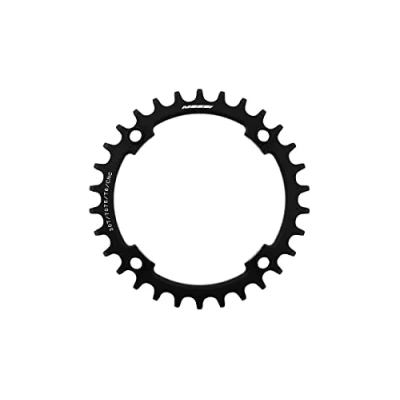 Image de Massi 30T Narrow Wide Comp Shimano Assiettes, Noir, Taille Unique