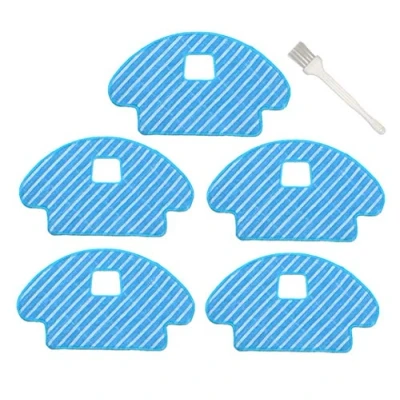 Image de Lot de 5 lingettes nettoyage rechange pour robot Ecovacs Deebot Ozmo 930 Kit d&#039;accessoires Robotics DG3G KTA Buddy