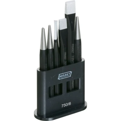 Image de HAZET 750/6 Ciseau + kit de poinçons 6
