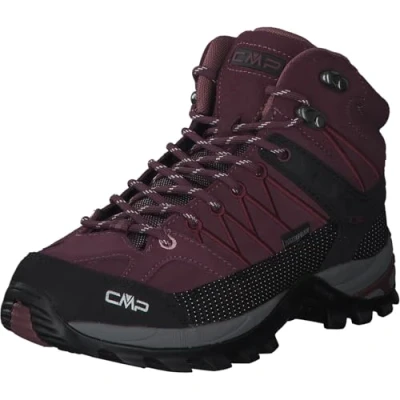 Image de CMP Rigel MID Trekking Chaussures de marche, Femme, Taille: 37, Prugna Cuir / matière synthétique