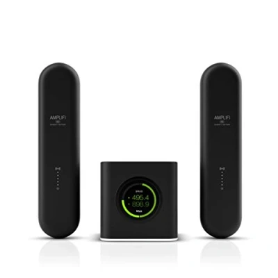 Image de Ubiquiti AmpliFi mesh Wi Fi System Gamer Edit avec routeur et 2 points en maille, AFI G EU (avec optimisés pour Nvidia, GeForce Now Cloud Platform Gaming Plateforme de jeu Nvidia)