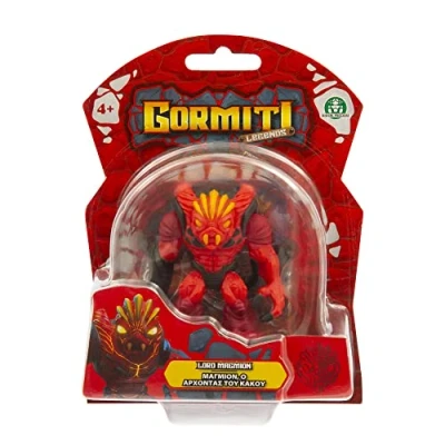 Image de GORMITI Legends Giochi Preziosi Magmion Personnage 7 cm avec Fonction Mix et Match Carte Incluse pour Les Enfants à partir de 4 Ans