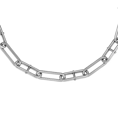 Image de Fossil Collier, Femme, Taille: One Size, Silber